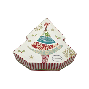 Christmas Tree Shaped Holiday Box