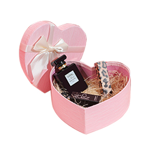 Flower Heart Shaped with Ribbon