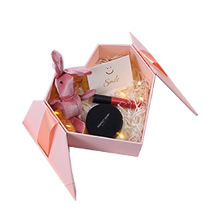 Heart Soft Textured Valentine Box