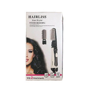 Hair Styler Packaging Box with Display Panel