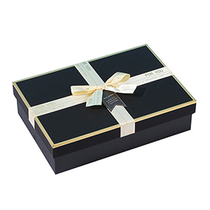 Luxury Apparel Box with Gold Foil Logo