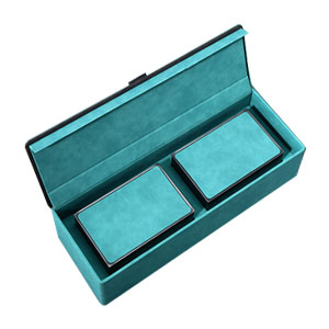 Double Tea Box with Magnetic Closure