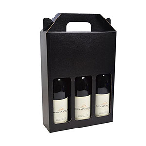 3 Wine Box with Insert