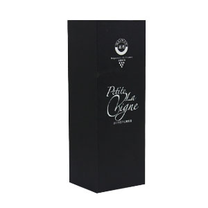 Flip Top Wine Box with Insert